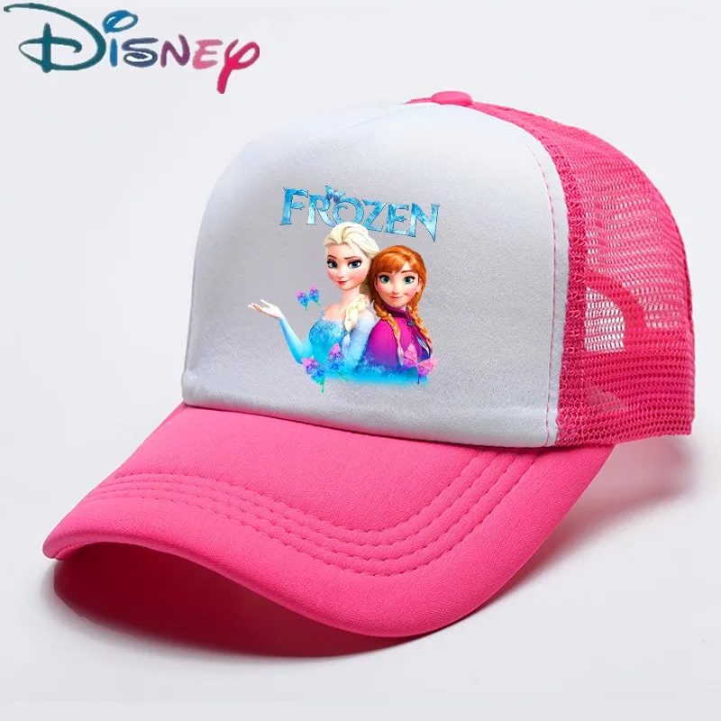 Бейсболка для девочек с героями Диснея Холодное сердце мультяшная летняя