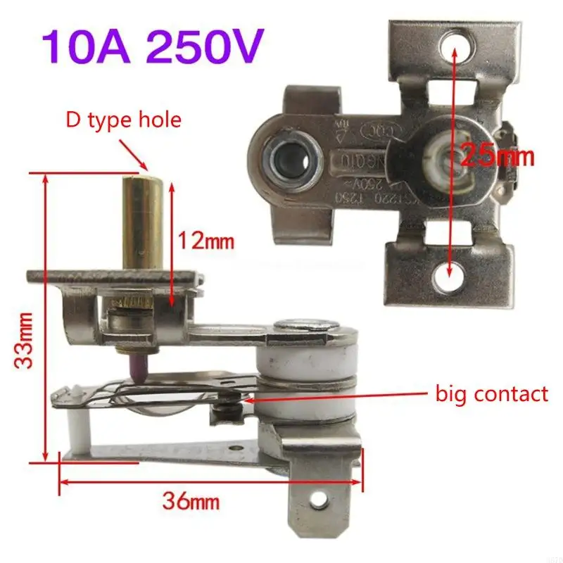 367D Electric Pyver Thermostat 250V 10A Электрическая печь. Управление температурой температуры УПРАВЛЕНИЕ (art.: 3920ccd02df9a) - 3920ccd02df9a