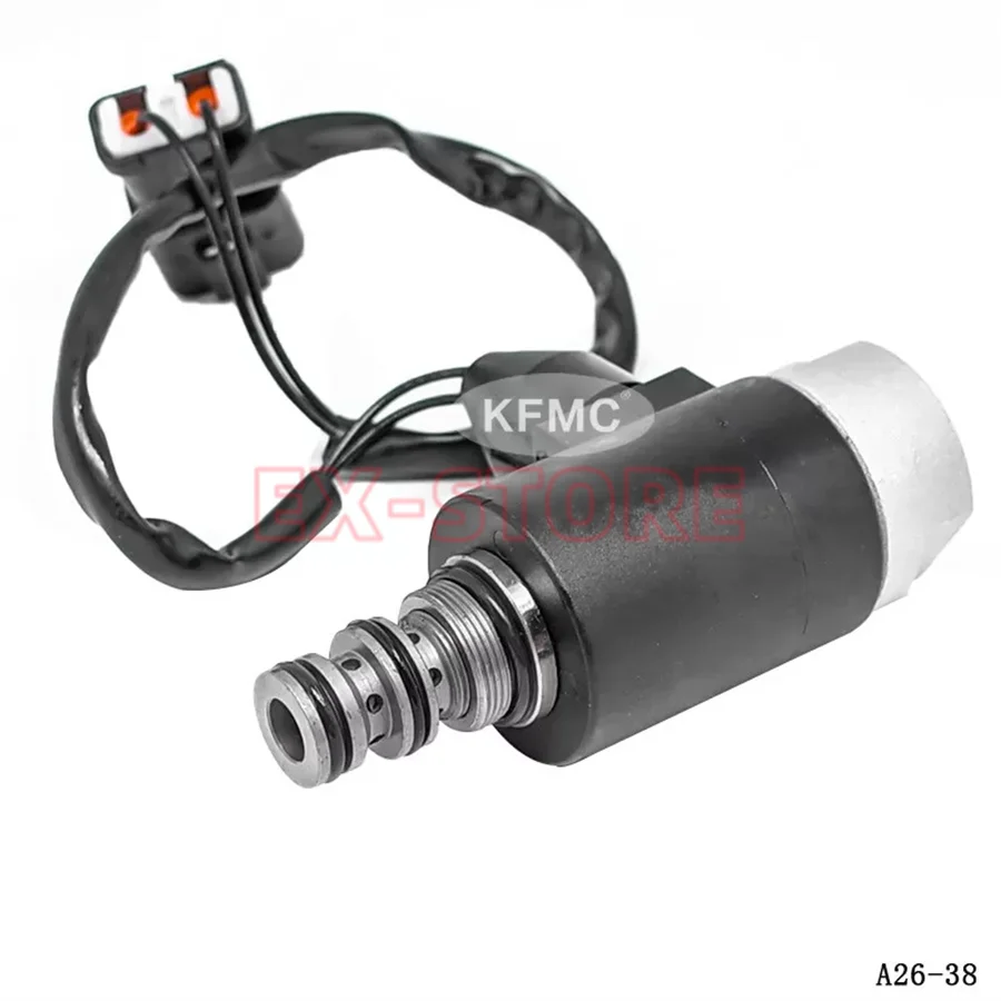 

203-60-56180，Rotary Solenoid Valve Komatsu PC100, PC120, PC130, PC150, PC200, PC220, PC300，PC410, PW170，2036056180