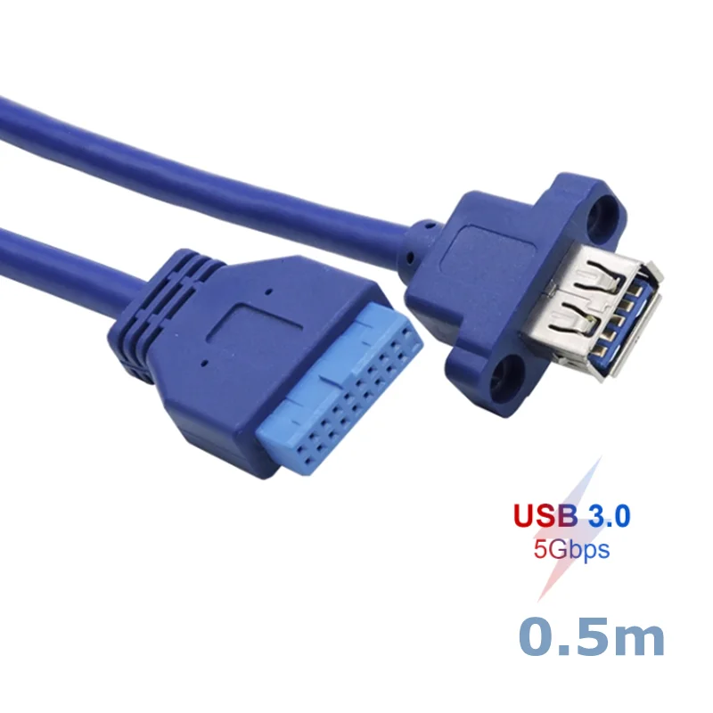 AXONUS Кабель преобразователь USB 3.0 9-pin/20-pin