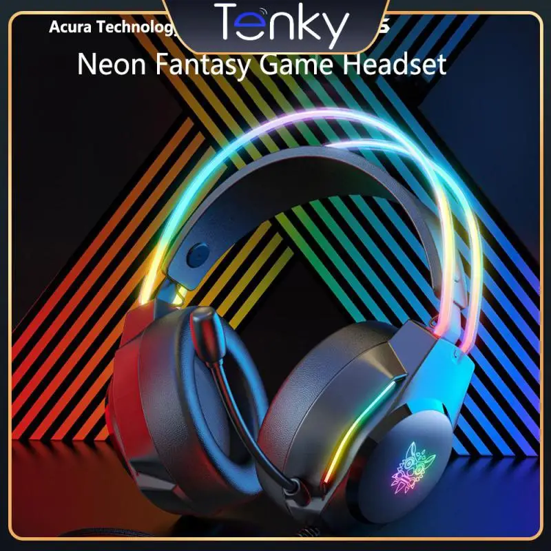 

Шумоподавляющая гарнитура, светящаяся спортивная Гарнитура для игр, Спортивная гарнитура