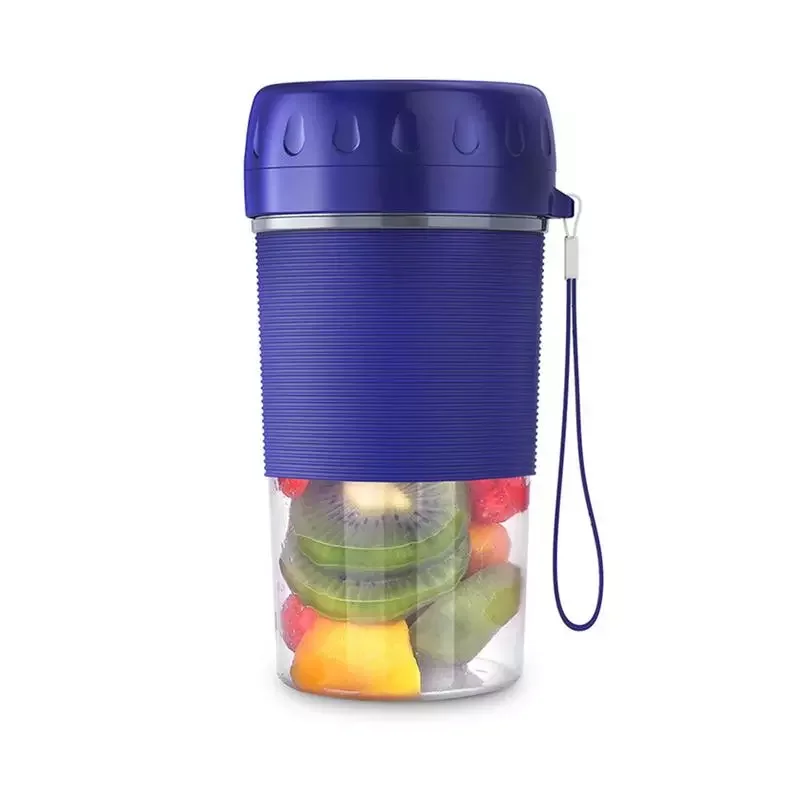 

NEW2023 Blender Smoothie Makers Small Juicer 4 Stainless Steel Blades Multi-Function Juice For Office Sports Travel Gym