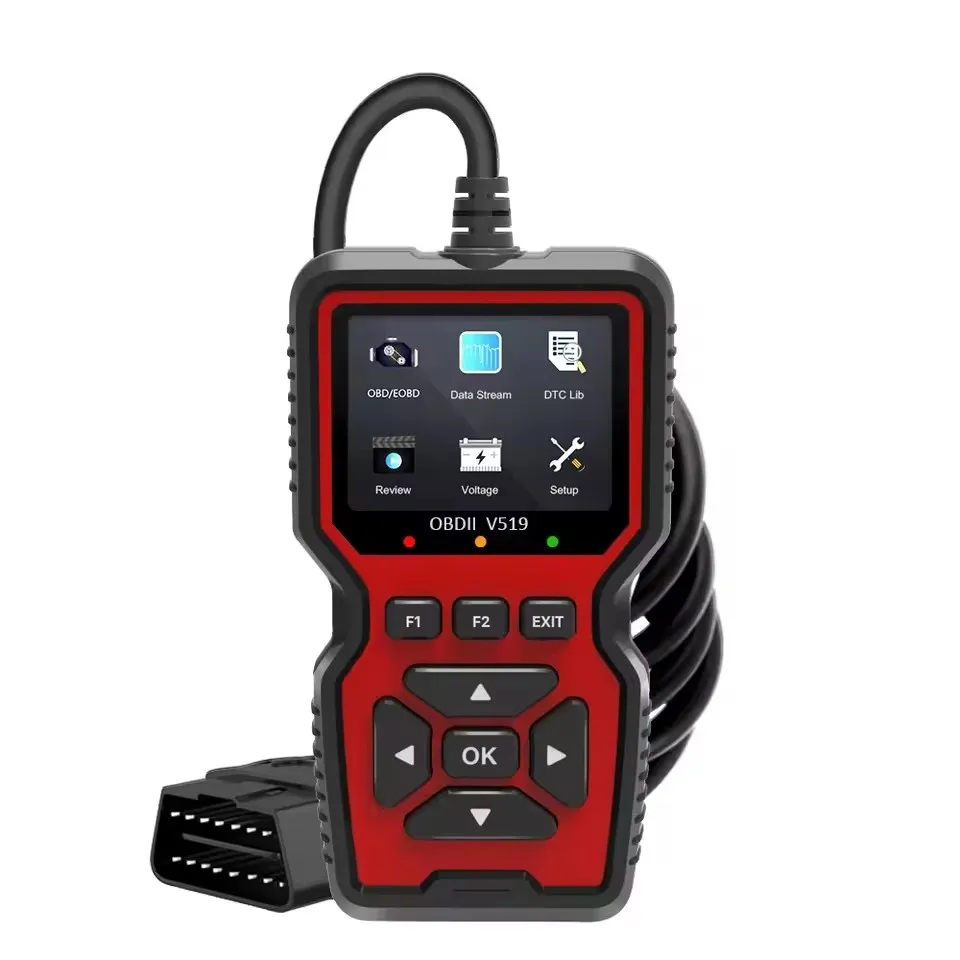 

Диагностический Сканер OBD2 V519 Pro Для Прямого Считывания Кодов Ошибок Двигателя Без Батареи