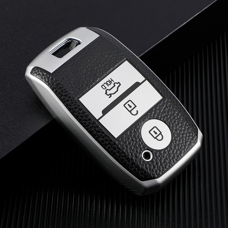 

Leather Car Remote Key Case Cover Shell For KIA Rio Rio5 Sportage Ceed Cerato K3 KX3 K4 K5 Cerato Sorento Optima Cerato Picanto