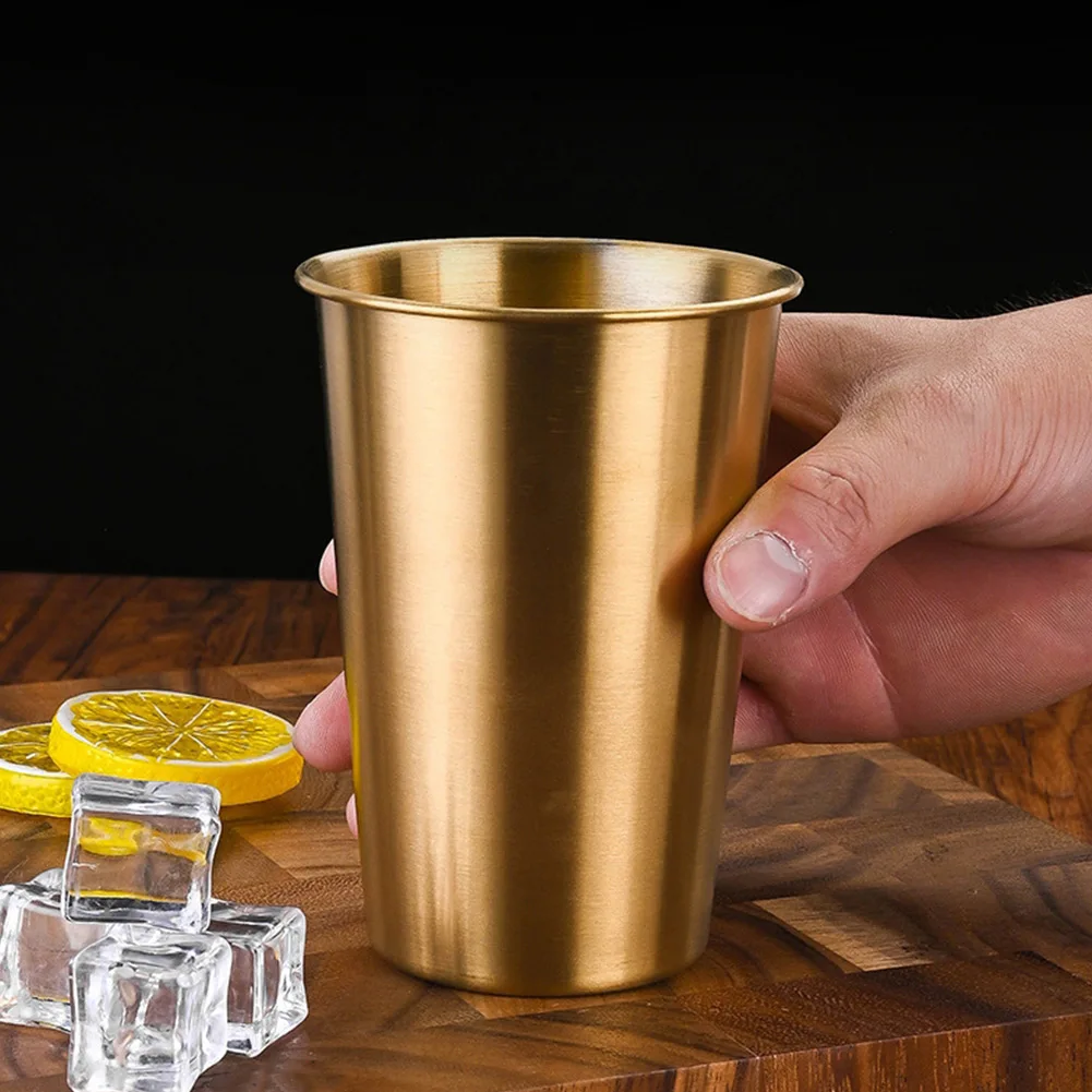 Пивная кружка из нержавеющей стали 304 легкая и удобная для переноски кемпинга