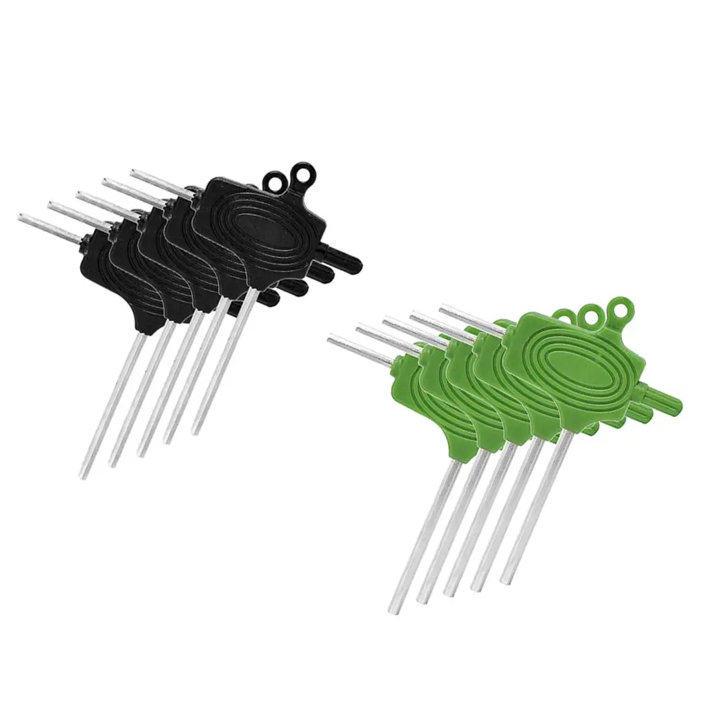 

5pcs T-Handle Grip Hex Hexagon Screwdriver Driver Wrench Tool Set