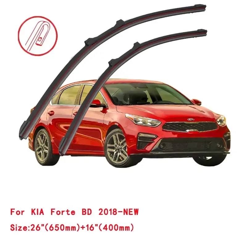 Фото Для KIA Forte TD YD BD 2009-2024: Щетки стеклоочистителя лобового стекла, аксессуары для омывателя, запасные части для окон №4