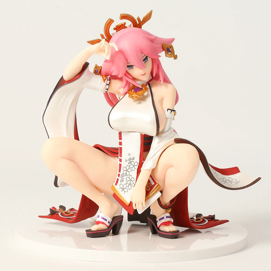 

Hot Game Genshin Impact Yae Miko PVC Figure Model Collectible Toys Doll Gifts