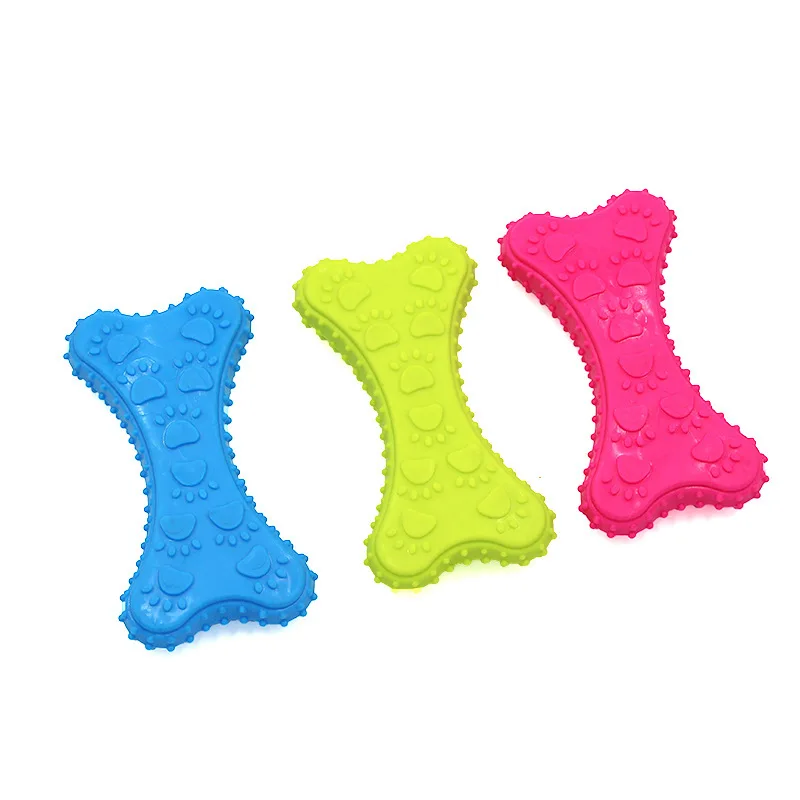 

Dog Chew Chew Toy Pet TPR Toy Rubber Footprint Bite Strong Teeth Training Supplies