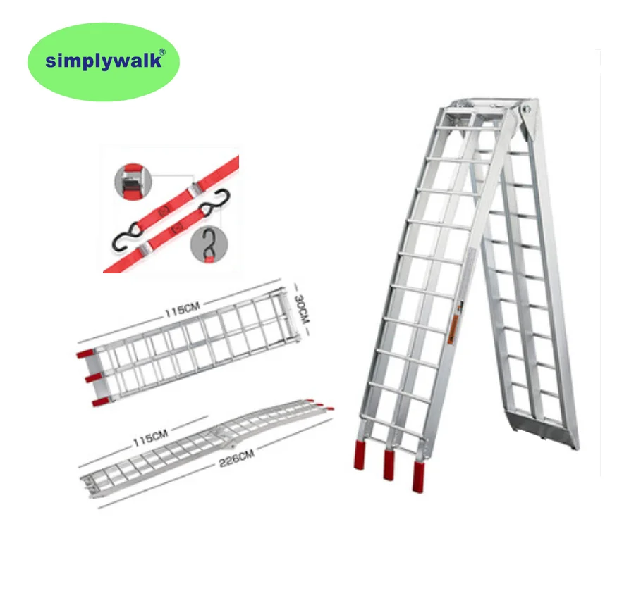 

Popular and practica Aluminium Loading Ramp ATV ramp Superior Quality Utility Outdoor Motorcycle ramp