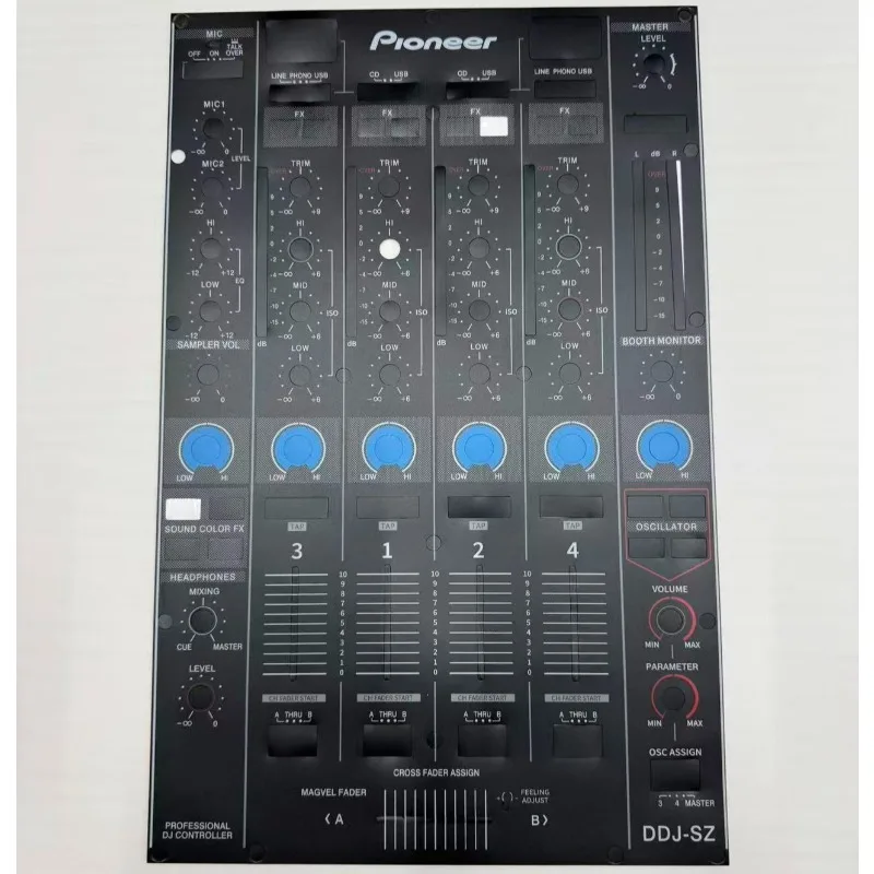 Подходит для контроллера Pioneer DDJSZ, пленка для центральной части микшера (только часть микшера) (art.: 3920dcb63af60) - 3920dcb63af60
