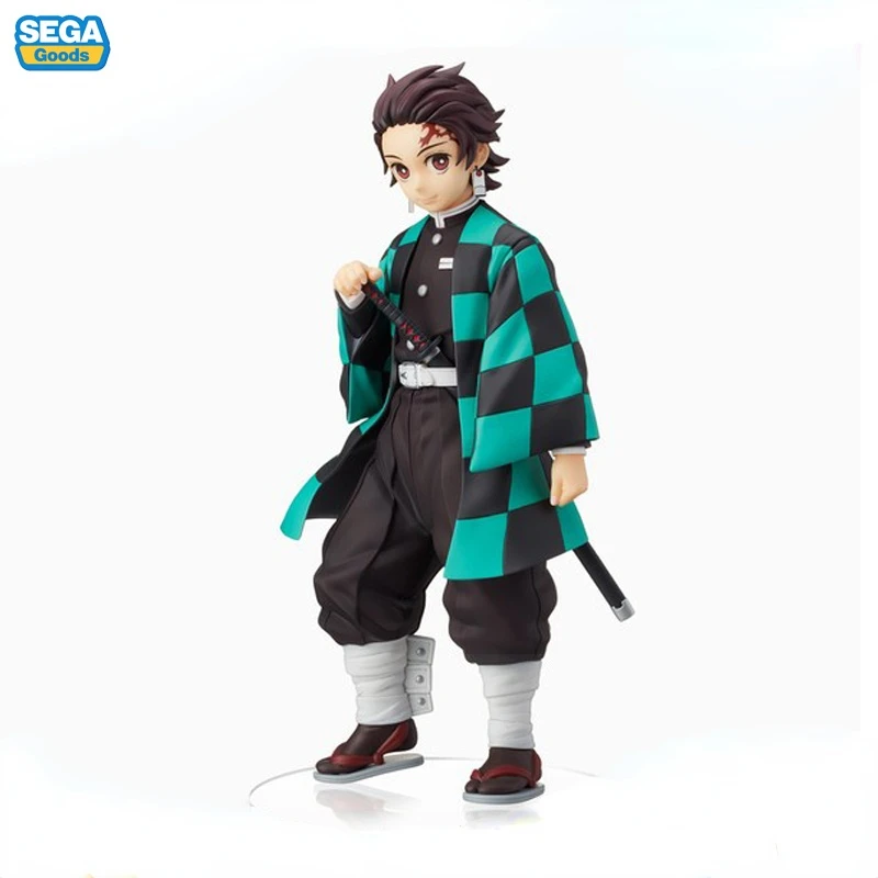 

SEGA Demon Slayer Kamado Tanjirou Brother and sister bond Action Figures Assembled Models Children's Gifts Anime