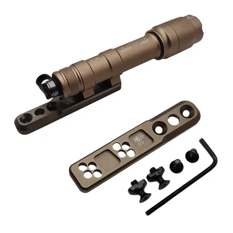Тактический фонарик M300 M600 со смещенным креплением для PIcatiny Mlok keymod, уличное оружие, разведчик света, аксессуары для страйкбола