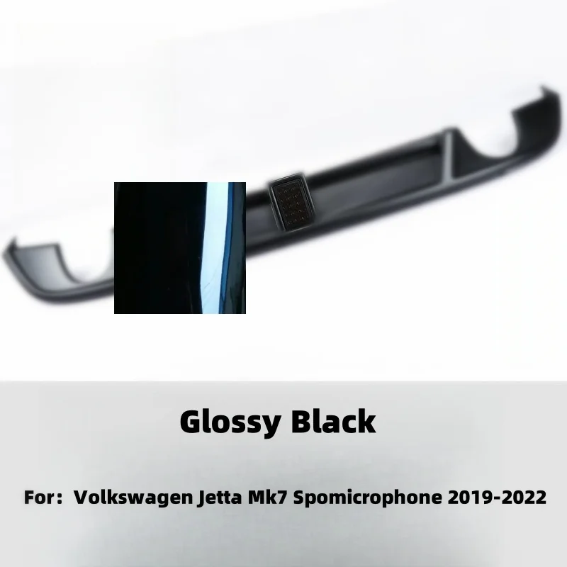 

Для Volkswagen Jetta Mk7 Spomicrophone 2019-2022 автомобильный задний бампер диффузор для губ разделитель фартук Bodykit внешние аксессуары для тюнинга