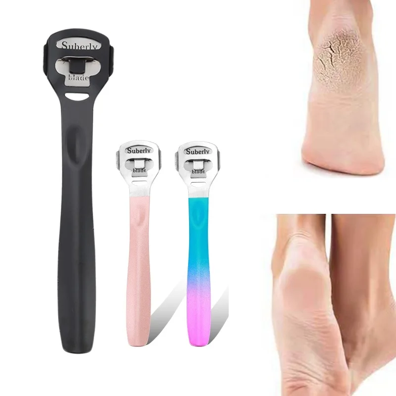 

Painless Foot Peeling Heel Callus Foot Planer Remover Dead Skin Callus Crust Pedicure Planer Steel Pedicure Cutter Shaver Tool