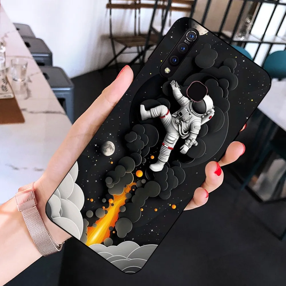Чехол для телефона Relief Space Astronaut Huawei Mate 10 20 30 40 50 Lite Pro Nova 3 3i 5 6 SE 7 7SE