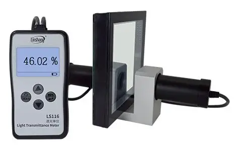 LS116 Высокоточный измеритель пропускания видимого света тестер толстого стекла