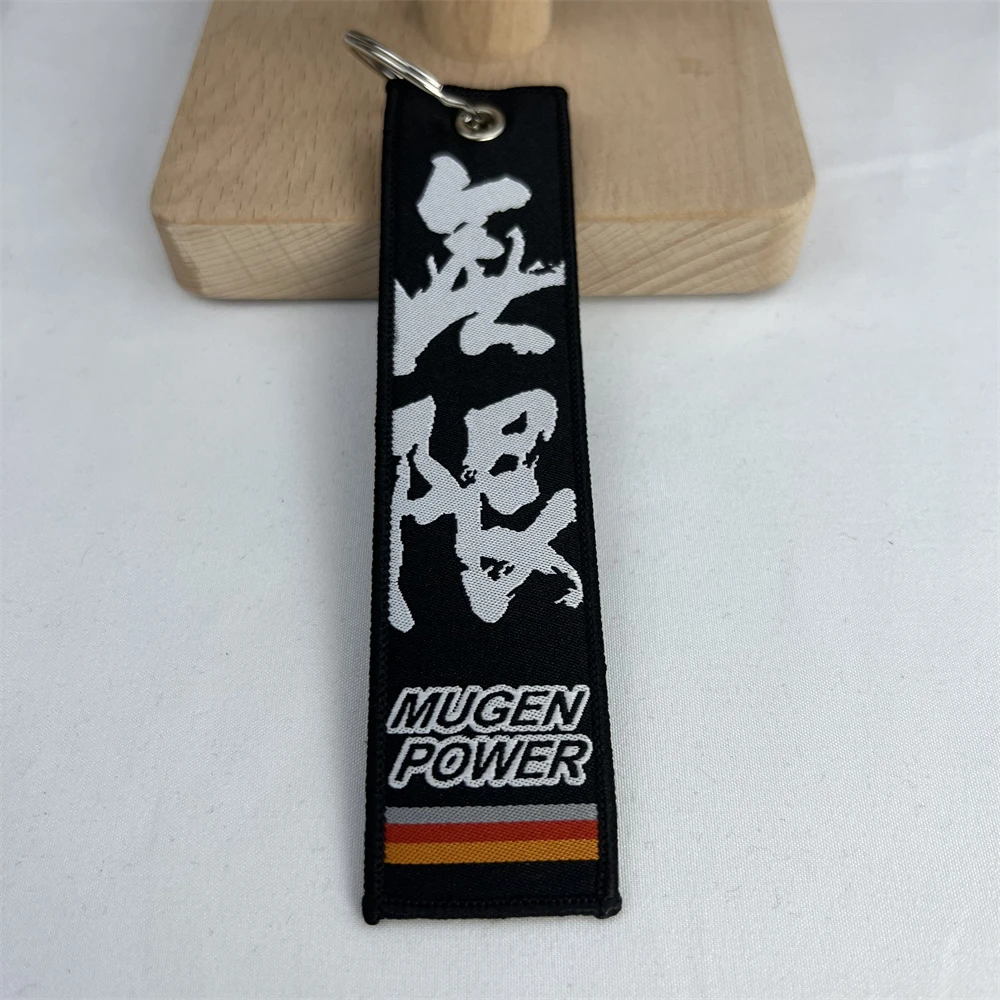 

Car Keychain Fabric Emblem Logo Key Ring For Mugen Power Honda Accord 2017 2003 2020 2018 2022 6 7 8 9 10 Th Gen Fit Accessories