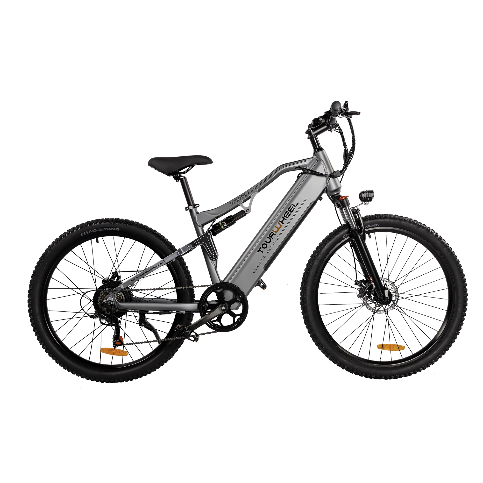 Tourwheel new emtb full suspension electric moped adult mtb fat tire E bike electric hybrid mountain bike