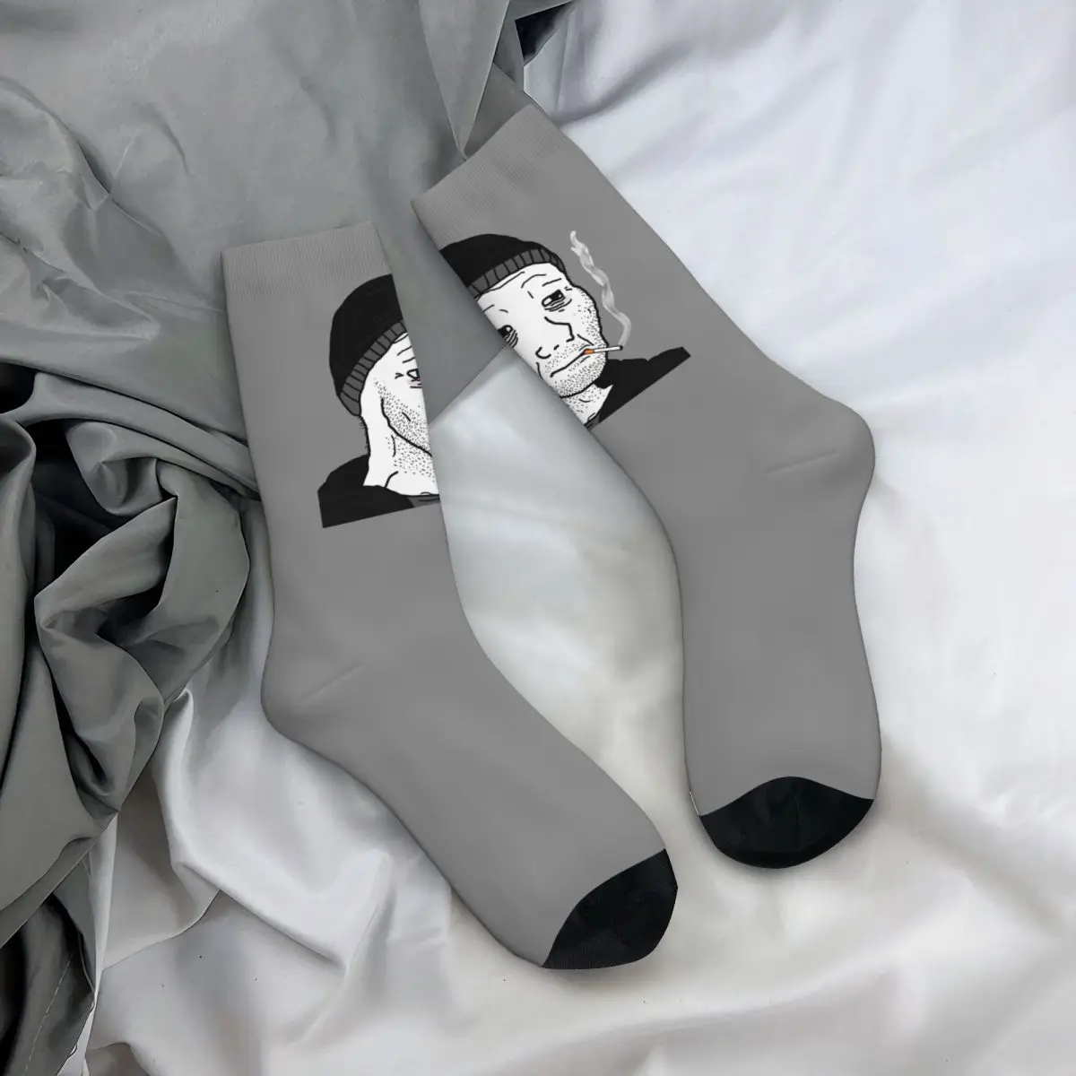 Мужские Нескользящие носки для бега с рисунком