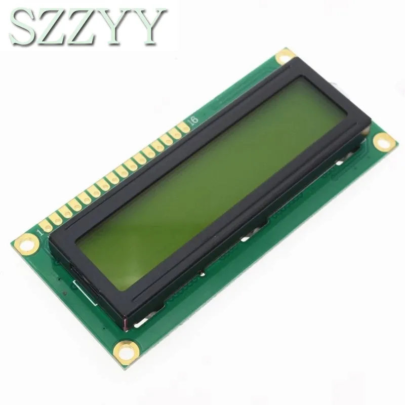 1PCS LCD1602 1602 module green screen 16x2 Character LCD Display Module.1602 5V green screen and white code for arduino