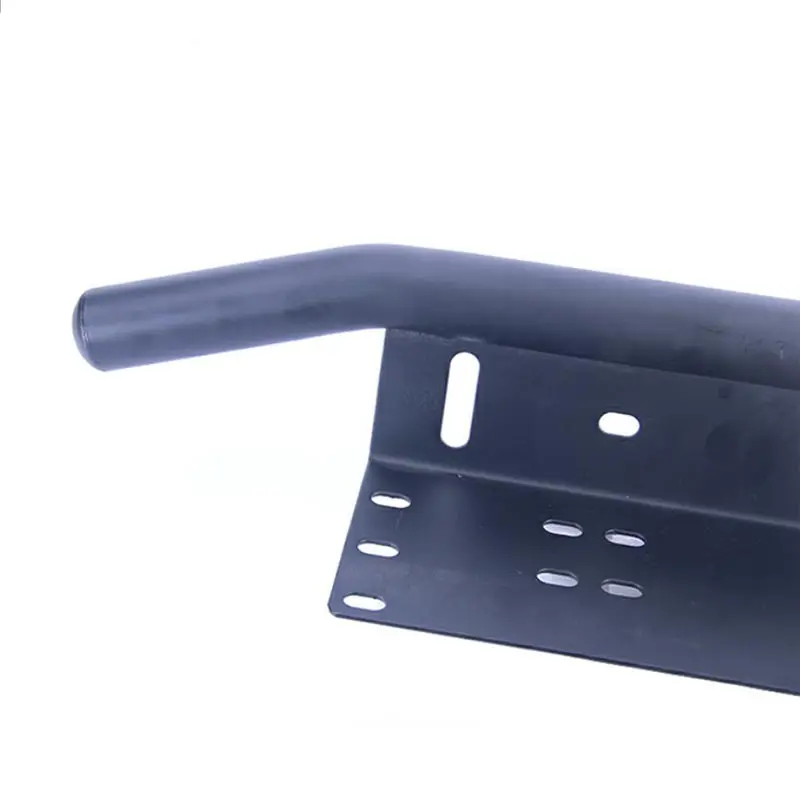 Универсальная рамка номерного знака для передней части автомобиля с креплением для бампера с подсветкой, цвета черный серебристый.