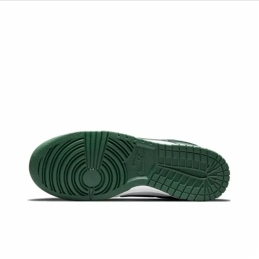 Классические туфли Nike Dunk из коровьей кожи с низким верхом в стиле ретро Varsity Green
