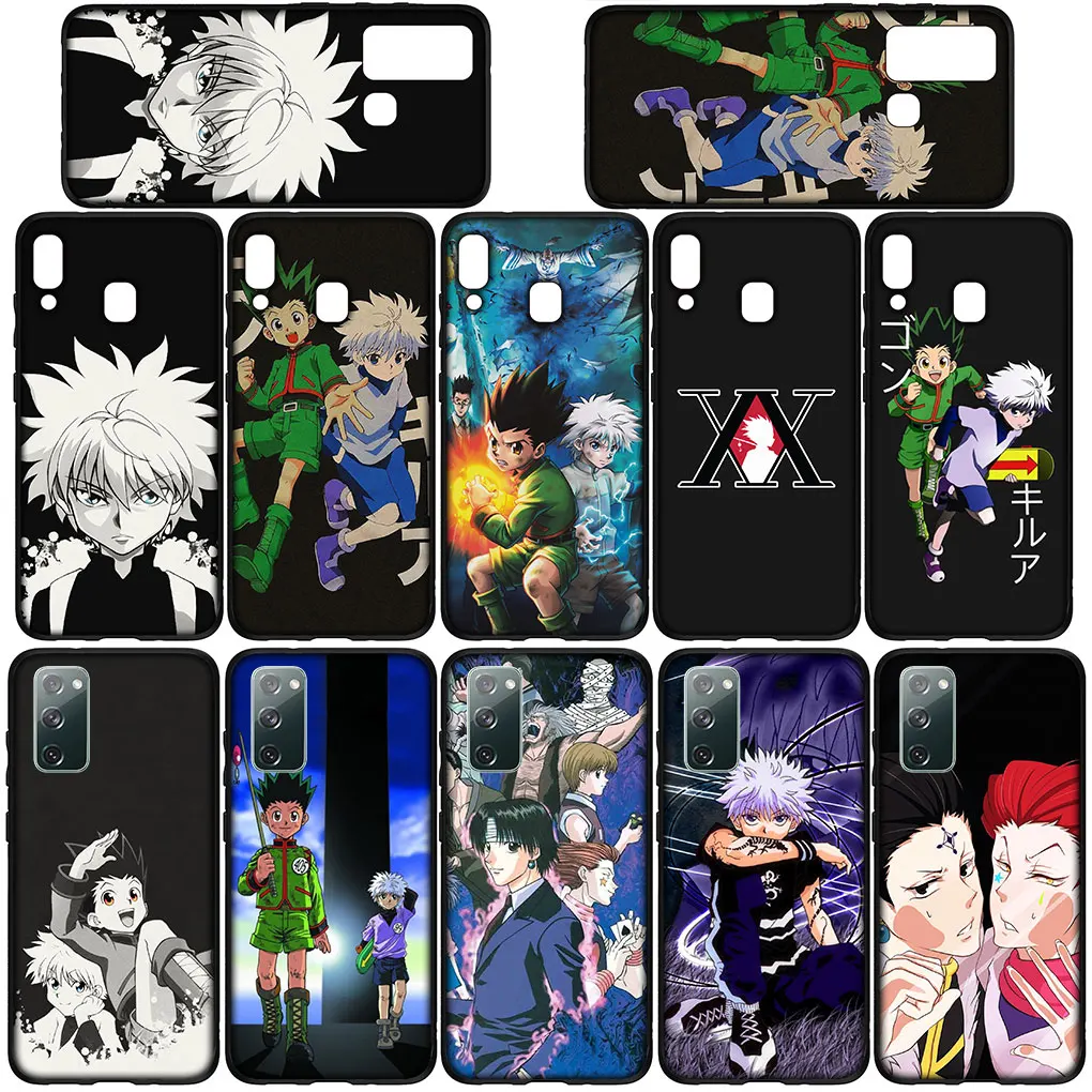Hunter X GON FREECSS Killua HXH чехол для телефона OPPO A94 A95 A92 A72 A52 A96 A93 A12 A15 A16 A17 A55 A56 A53 A77 A57 A32 -