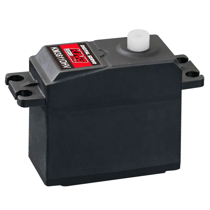 Kingmax KM381 HV пластиковая Шестерня для самолета с неподвижным крылом цифровой сервопривод совместимый с Futaba S3003