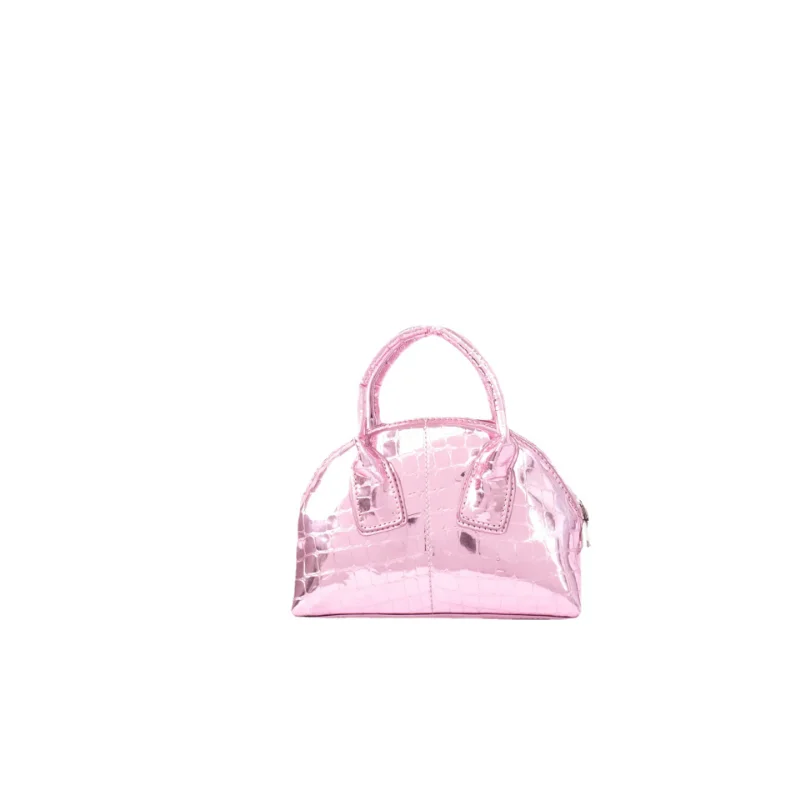 Gold Color Women's Messenger Bag Portable Ladies Small Square Shoulder Bags Fashion Crocodile Pattern Clutch Purse Tote Handbags