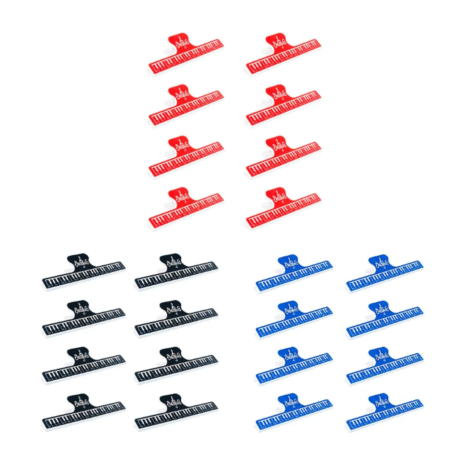 8 шт. зажим для музыкальных нот толстые подарки практичный гитары скрипки
