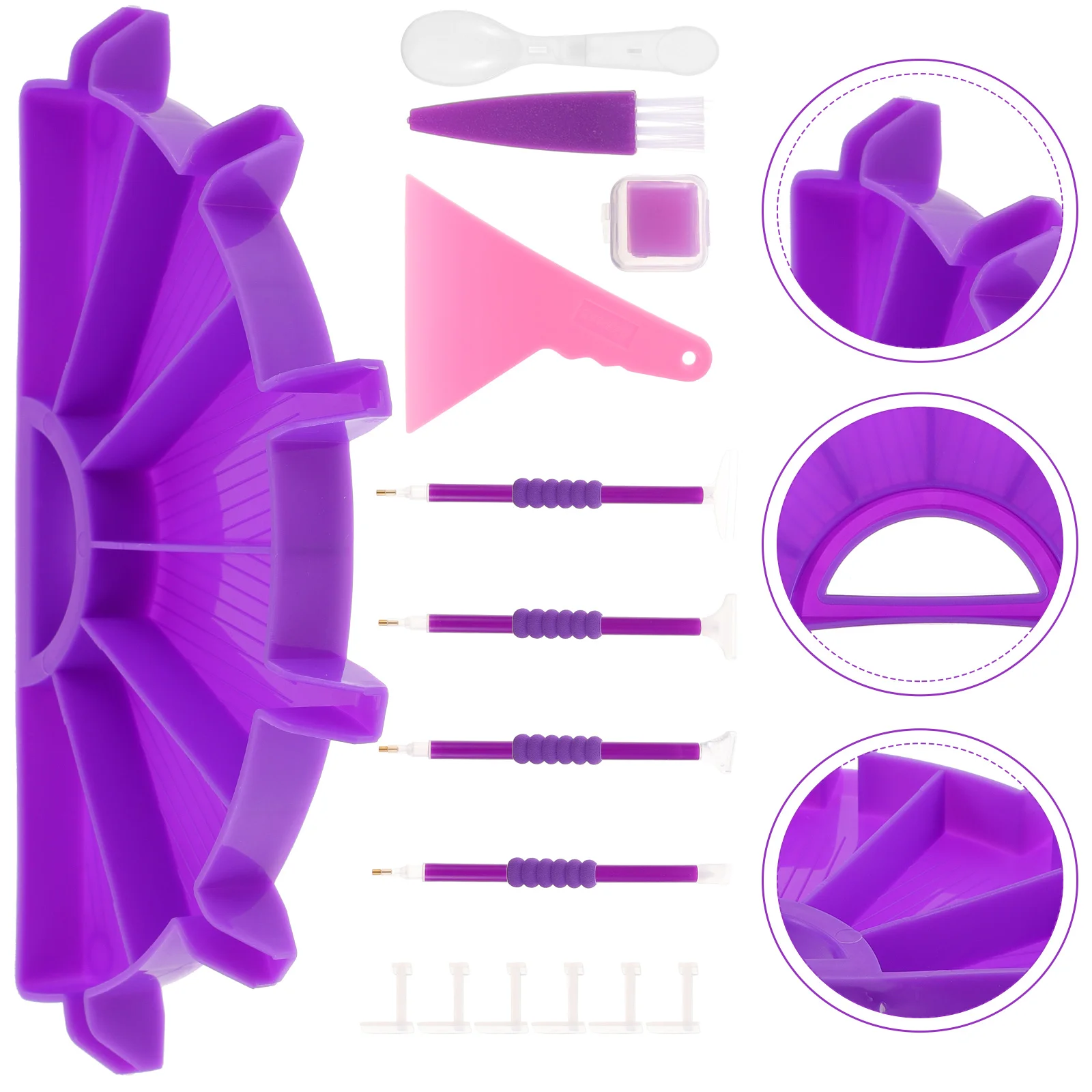 

1 Set Diamond Drawing Trays Diamond Accessories And Tools Diamond Drawing Tools for Crafting