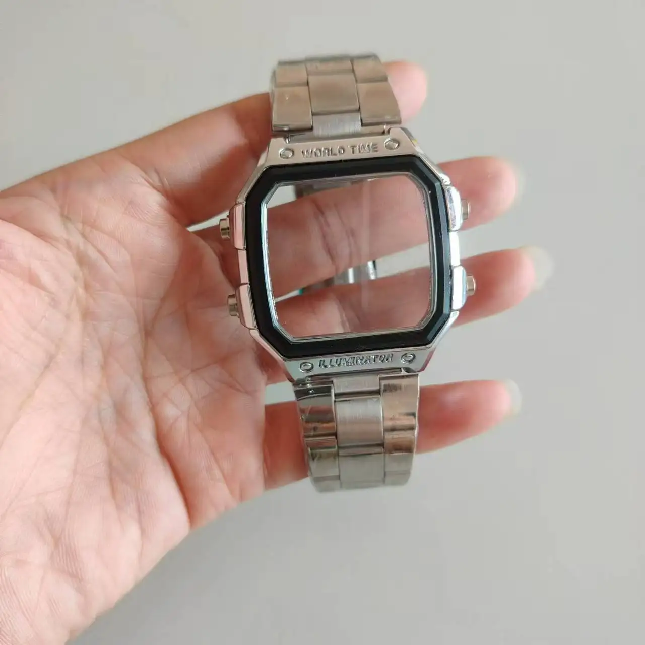 Для AE1200 металлическая фотовспышка ремешок задняя крышка водонепроницаемая