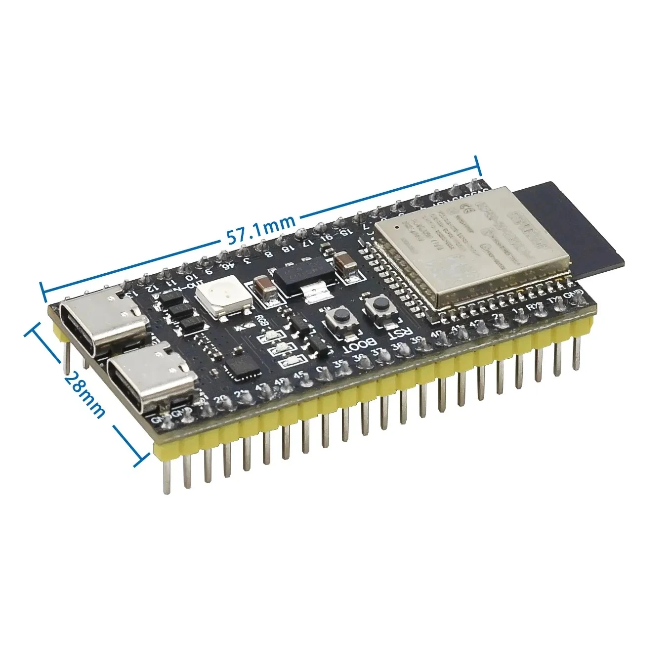 ESP32 / ESP32-C3 ESP32-S3 Dual Type-C макетная плата CORE ESP32-C3-DevKitM-1 ESP32-C3-MINI-1 C N16R8