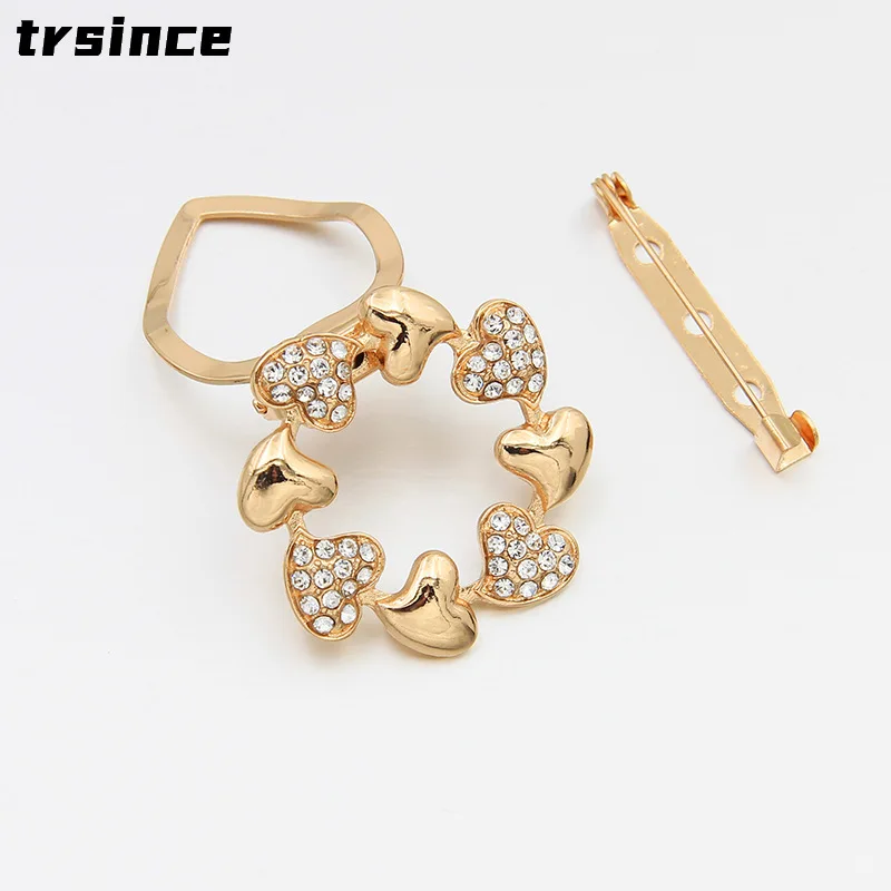 Модное женское кольцо Шпилька-брошь двойного назначения в Корейском стиле зажим