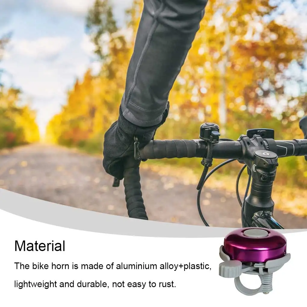 Велосипедный звонок из алюминиевого сплава, пластиковый велосипедный гудок 22 мм, руль MtBs Bells