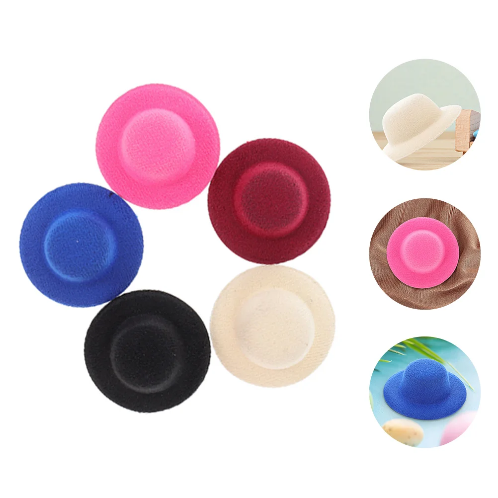 

15Pcs Mini Hats Stylish Cosplay Dressing up Hats Headgears DIY Craft Hats