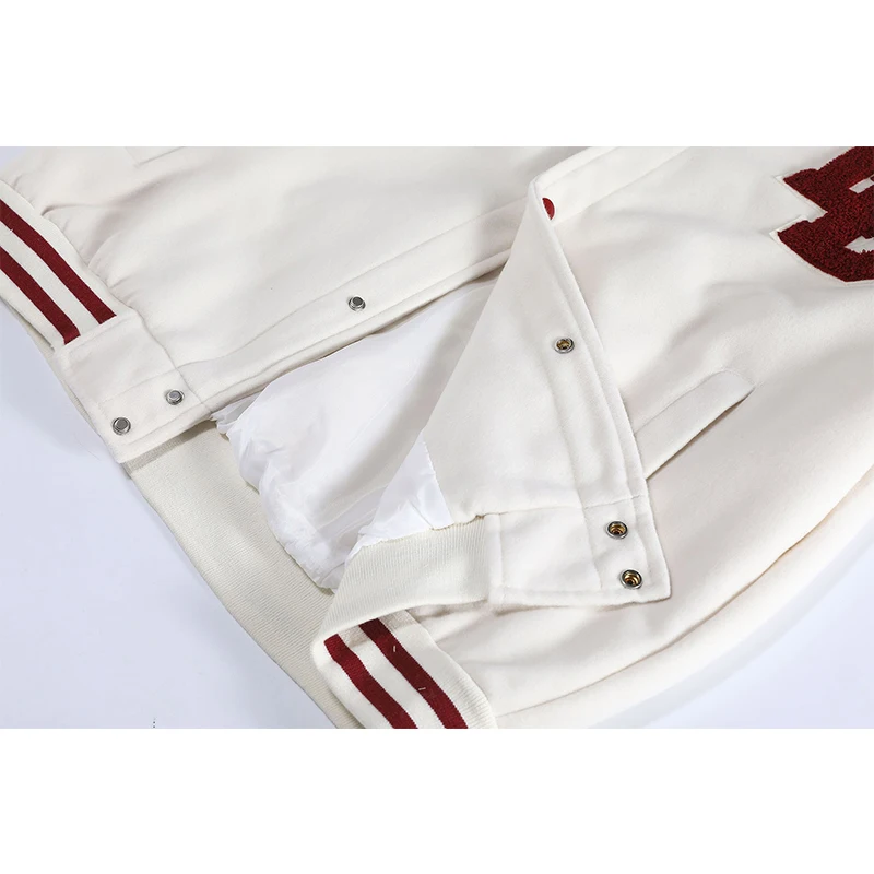 Женская куртка-бомбер с вышивкой однобортная в Корейском стиле свободная