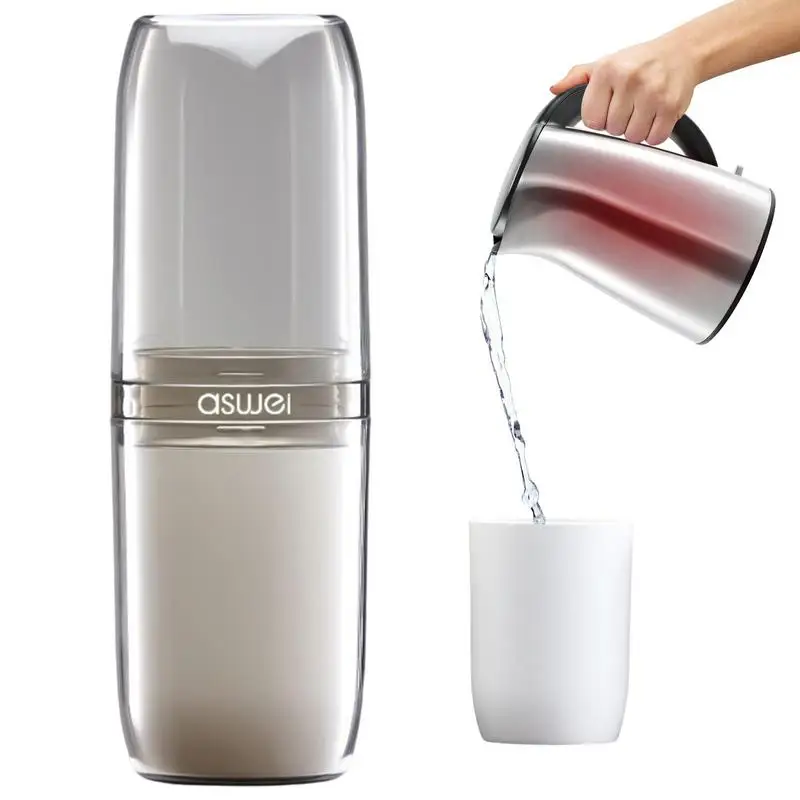 

Toothbrush Box Breathable School Toothbrush Case Toothbrush Holder Travel Organizer Storage For School Business Home Camping