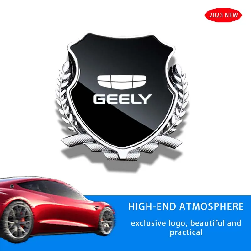 Знак модификации автомобиля треугольная металлическая наклейка для геометрии