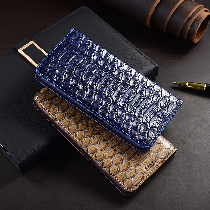 Чехол-книжка из натуральной кожи для OPPO A11 A11S A11K A53 A53S A72 A73 A91 A92 A92S A93 A93S 4G 5G