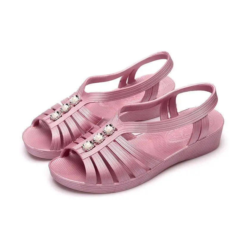 Женские повседневные Сабо 2022 дышащие сандалии для девочек летние женские