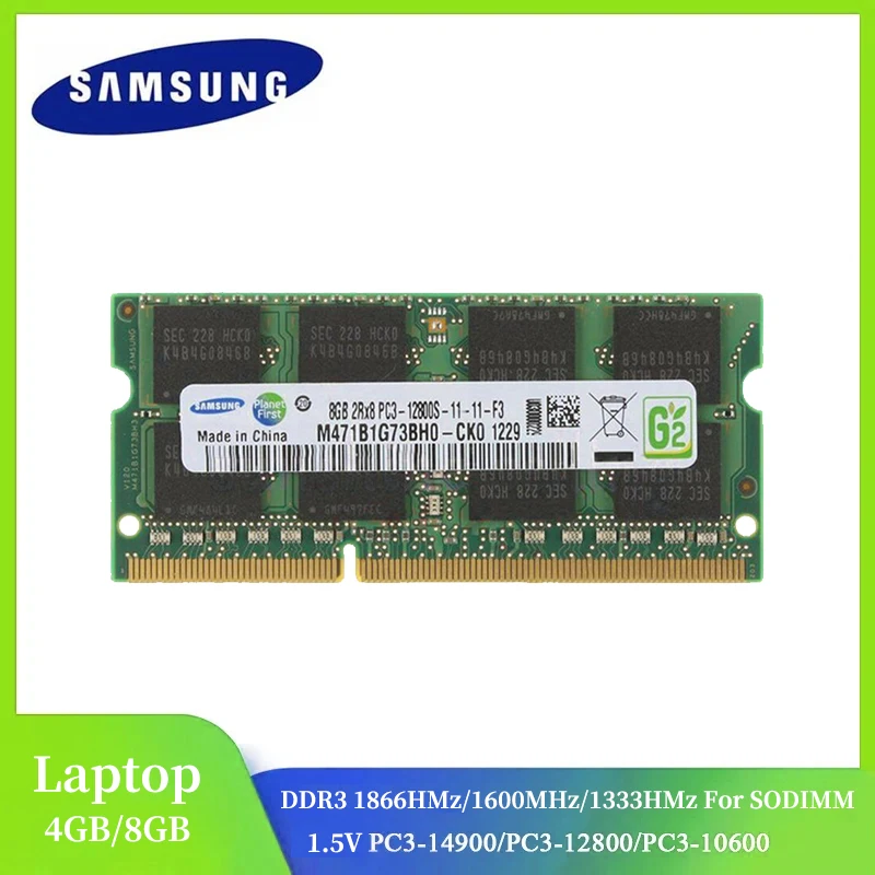SAMSUNG ОЗУ для ноутбука DDR3 8