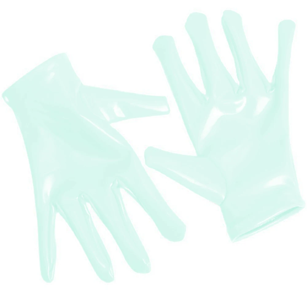 Перчатки из искусственной кожи с пятью пальцами варежки аксессуары для косплея