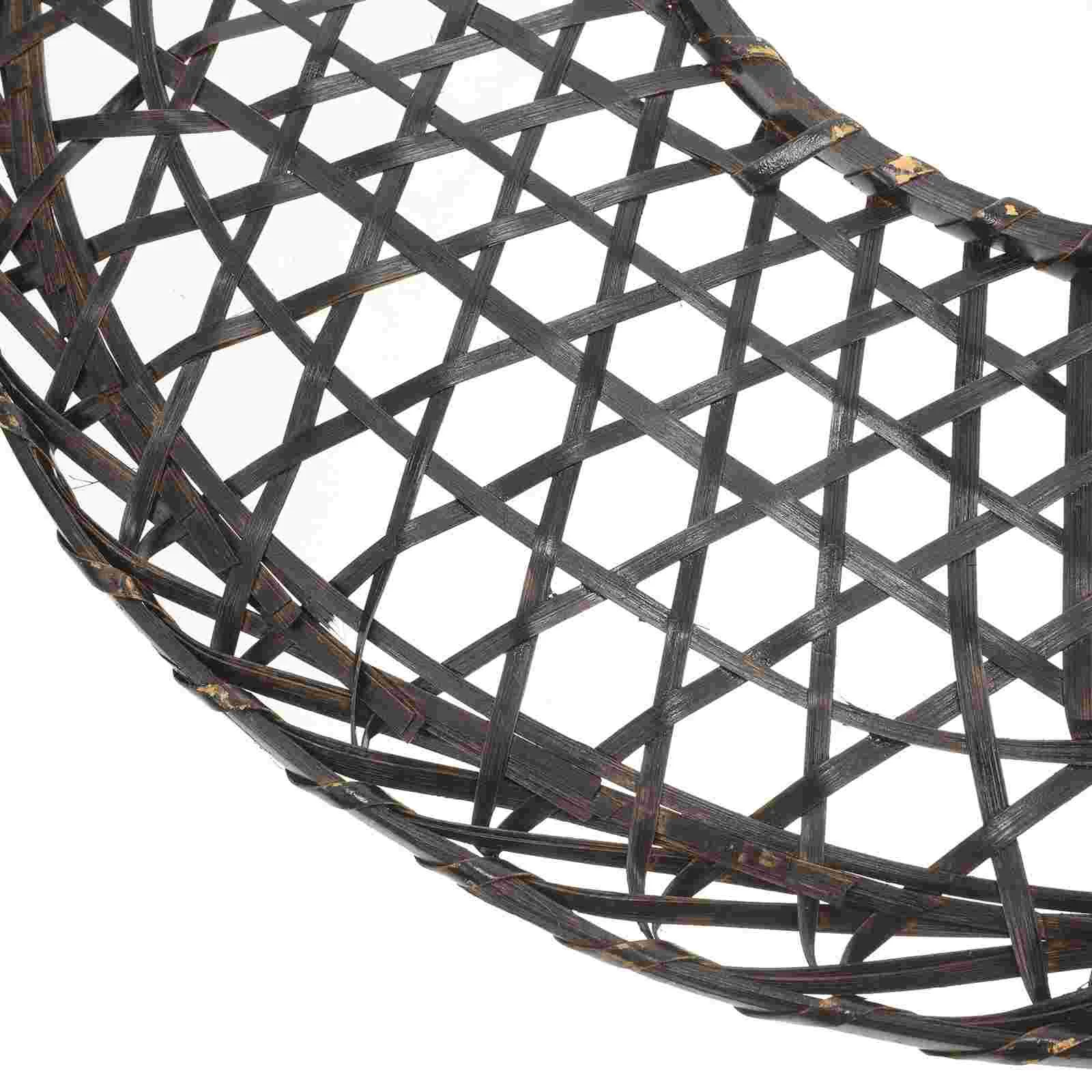 Китайская бамбуковая шляпа винтажная Бамбуковая Шляпа плетеная вручную для