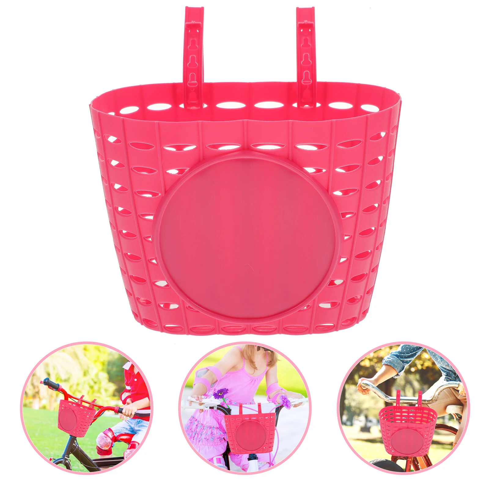 

Kids Bike Basket Front Handlebar Basket for Children Bike Accessories