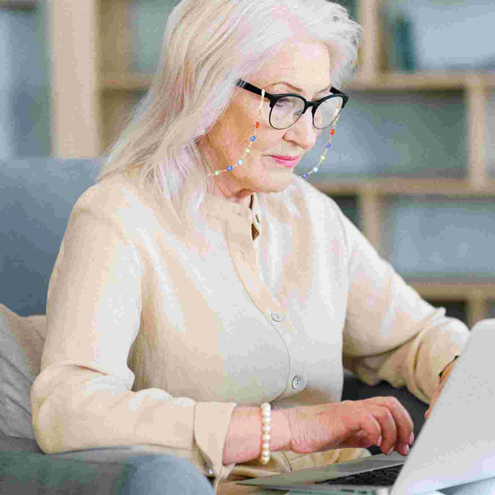 

6Pcs Practical Creative Durable Glasses Straps Glasses Chains Mask Ropes for Outdoor