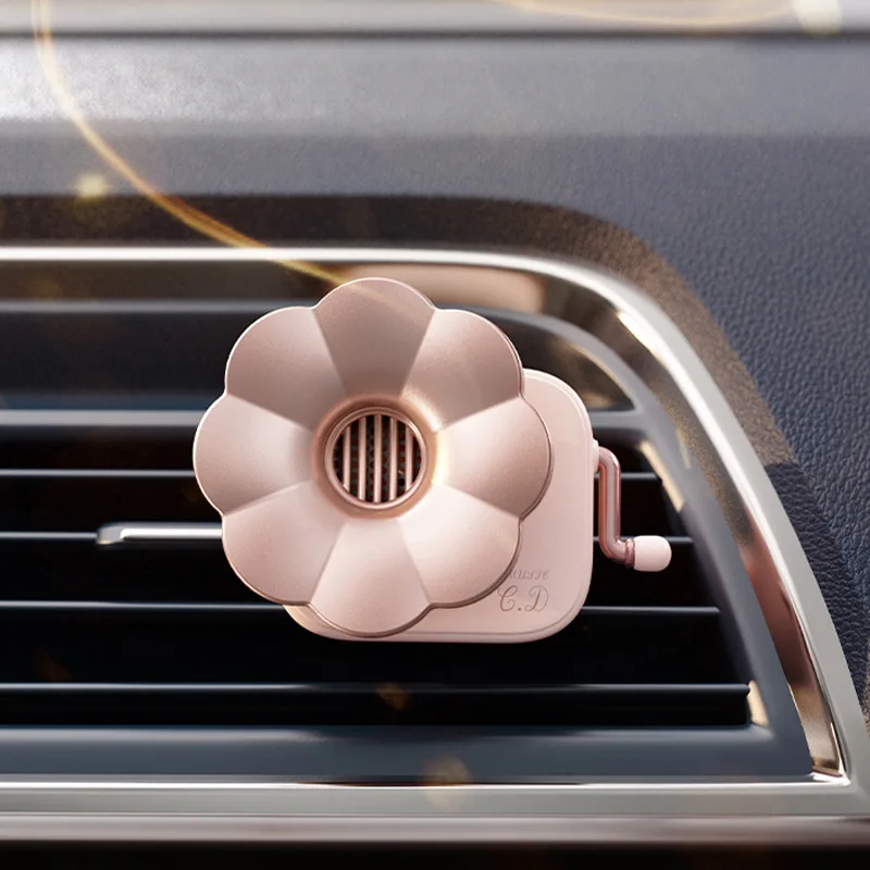 

Car Perfume Fragrance Diffuser Retro Gramophone Car Aromatherapy Air Vent Fragrance Piece Car Supplies With Aromatherapy Tablets