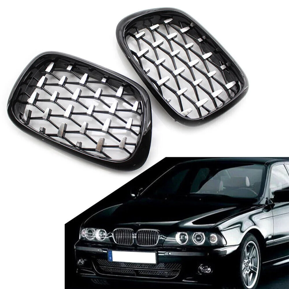 

Diamond Meteor Latest Style Front Kidney Grille Grill For BMW E39 5-Series 99-03