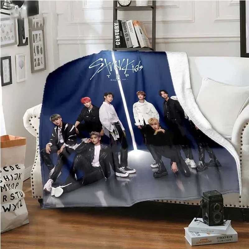 Одеяло Stray Kpop Singer Star детское мягкое покрывало для дивана флисовое одеяло гобелен